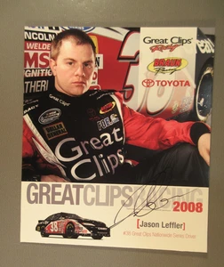 Signiertes Auto 2008 NASCAR #38 tolle Clips Jason Leffler - Bild 1 von 2