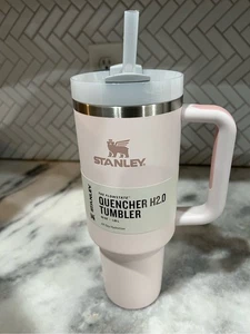 Vaso Stanle Quencher H2.0 Flowstate 40o cuarto rosa nuevo como nuevo con etiquetas rosa - Imagen 1 de 5