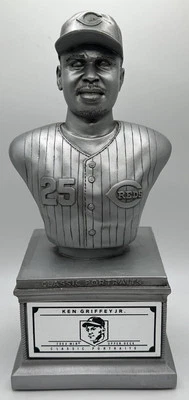 KEN GRIFFY JR REDS 2003 DECK SUPERIOR RETRATOS CLÁSSICOS ESTANHO 8" BUSTO /100 - Imagem 1 de 4