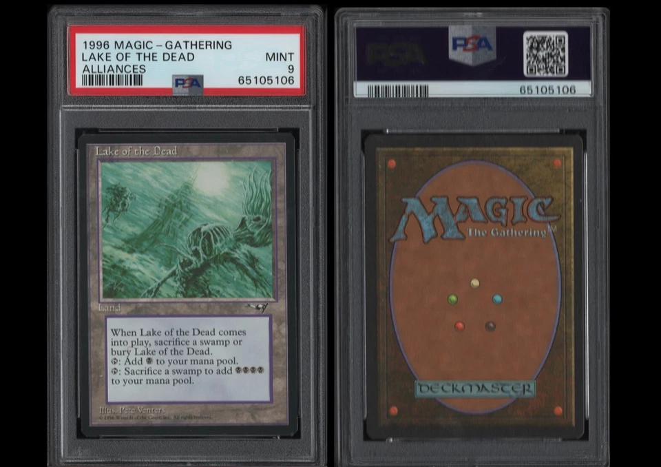 MTG ***PSA 9*** Lake of the Dead Alliances - Magic the Gathering - Image 1 of 1