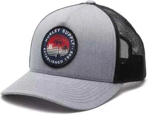 Hurley Palm Truckermütze Herren grau meliert 2 - Bild 1 von 2