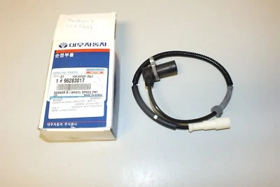 OEM 99-02 DAEWOO NUBIRA DELANTERO IZQUIERDO ABS SENSOR DE VELOCIDAD DE RUEDA 96283017 #11 Foto 1 de 4