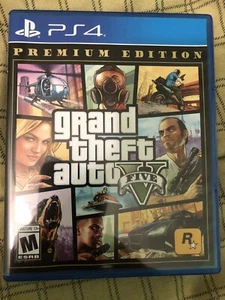 Grand Theft Auto V Premium Edition (Play Station 4, 2013) - Picture 1 of 3