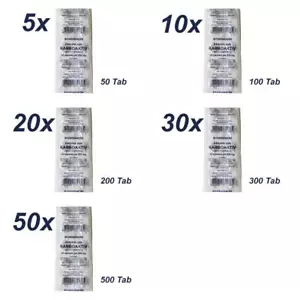 Aktivkohle Sparset 50-500 Tabl Karboaktiv Carbo activatus Активированный уголь - Bild 1 von 11