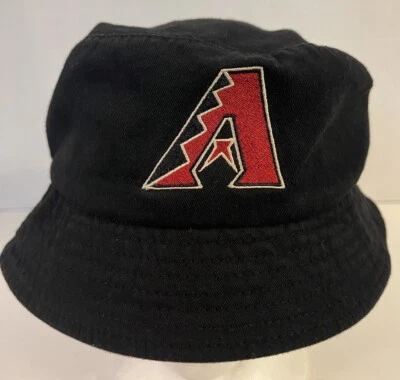 Arizona Diamondbacks Hat Floppy Bucket Black “A” Logo SGA Banner Health  - Image 1 of 4