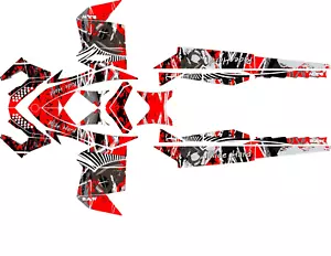 2013 Ski Doo xp SUMMIT Hot Wrap Graphics Kits SNOWMOBILE SLED WRAP D5 - Foto 1 di 1