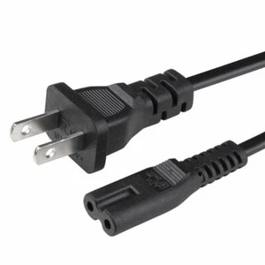 Generisches Netzkabel 2 Zinken für HP Officejet 4635 6000 6500 6500A 7000 Drucker - Bild 1 von 7