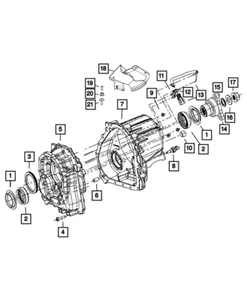 Genuine Mopar M8x1.25x20.00 Screw 06513328AA - Picture 1 of 3