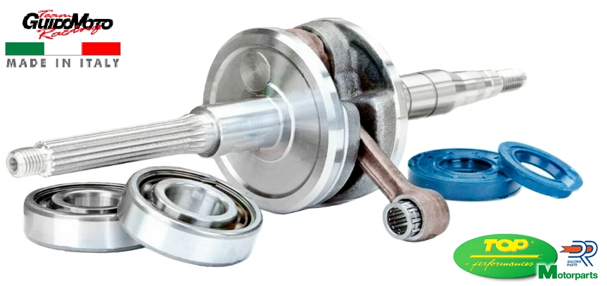 TOP PERFORMANCES ALBERO Ø 10 CON CUSCINETTI PARAOLIO TOP DR APRILIA MINARELLI ORIZZONTALE IM0705