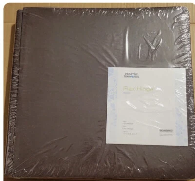NUEVO EN PAQUETE NUEVO Creative Memories 12x12 Bisagra Flexible Álbum Cubierta Libro de Recortes Marrón Foto 1 de 2