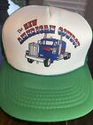 Casquette chapeau vintage The New American Cowboy semi-camion en maille SnapBack