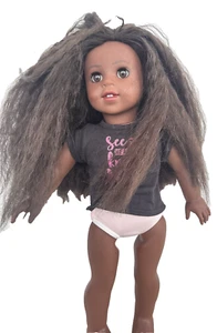 American Girl 18" Makena Williams Doll Brown Hair Brown Eyes Deep Skin READ - Picture 1 of 10