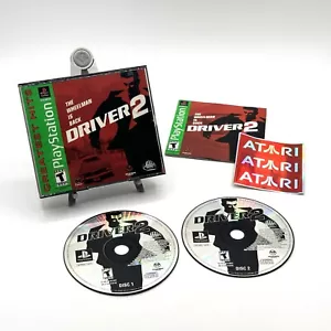 Driver 2 Greatest Hits PS1 (Sony PlayStation 1, 2001) komplett in OVP getestet - Bild 1 von 7