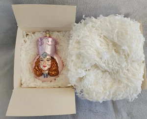 Good Witch 2000 Polonaise Glinda Wizard Of Oz Blown Glass Ornament AP 1311 - MIB - Picture 1 of 9