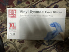 Two (2) Boxes XL Basic Vinyl Synmax Exam Gloves