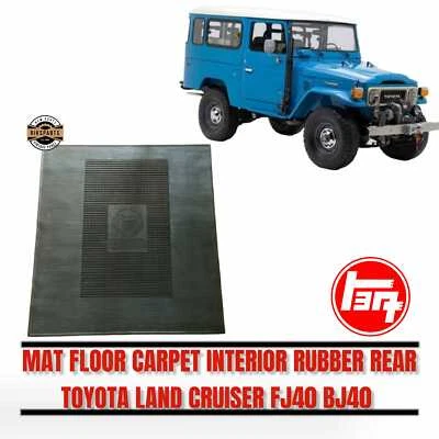 ALFOMBRA INTERIOR GOMA ALFOMBRILLA TRASERA TOYOTA LAND CRUISER FJ40 BJ40  Foto 1 de 3