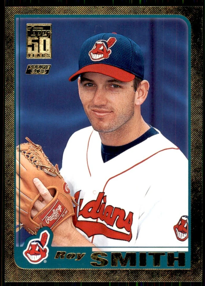 2001 Topps Traded & Rookies Gold Roy Smith Rookie /2001 Cleveland Indians #T238 - Image 1 of 2