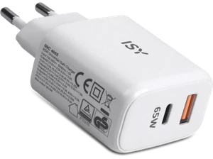 Cargador - ISY IWC 4065, 65W, Universal, Blanco - Imagen 1 de 2