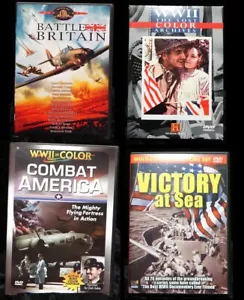 World War II 2 Lost/ Combat America/ Battle of Britain/Victory at Sea 7 DVDs - Picture 1 of 13