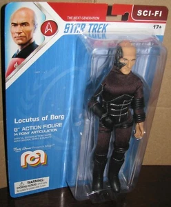 Mego Star Trek The Next Generation LOCUTUS OF BORG 8" Patrick Stewart Figure - Picture 1 of 5