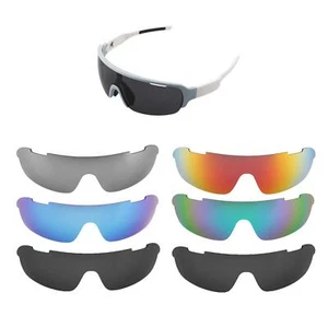 Lentes de repuesto Walleva para gafas de sol de media hoja POC - múltiples opciones - Imagen 1 de 14