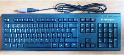 Kensington PK1100U Value Keyboard (1500109BDE) Black USB Wired Standard Keyboard - Image 1 of 2