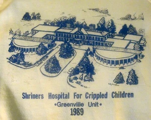 Shriners Hospital Greenville SC 1989 Sweat Shirt see measurements - Picture 1 of 4