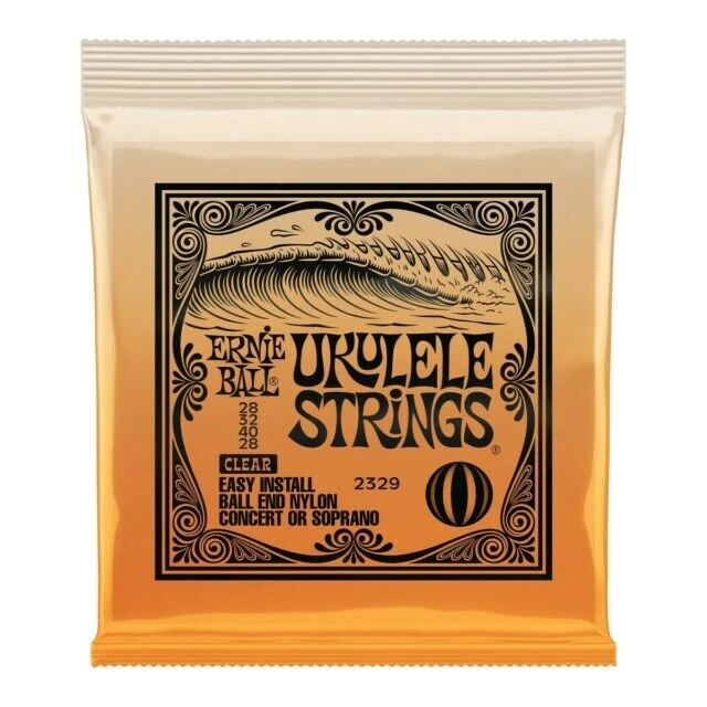 NEW Ernie Ball Concert/Soprano Ukulele Strings - CLEAR, #P02329 - Image 1 of 1