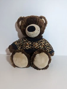 Build a Bear Workshop Dark Brown Animal Print T-shirt * - Picture 1 of 8
