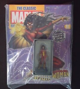 CLASSIC MARVEL FIGURINE COLLECTION #61 SPIDER-WOMAN - New Bagged