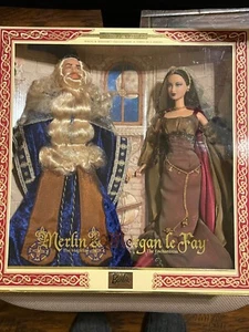 Barbie & Ken Merlin & Morgan Le Fay Dolls, Magic & Mystery Collection NIB - Picture 1 of 7