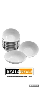 7 Zoll Catering Runde Müslischüssel 12er Set Whi - Bild 1 von 1