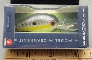 New H2O Express Model M Sexy Shad Bass Crankbait Lure - Picture 1 of 4