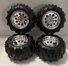 Ez-Tec Scientific Toys 1/10 R/C Wheels & Tires Aggressive Tread Set Of 4