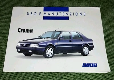 Libretto uso e manutenzione fiat croma (07-'95) - Immagine 1 di 4