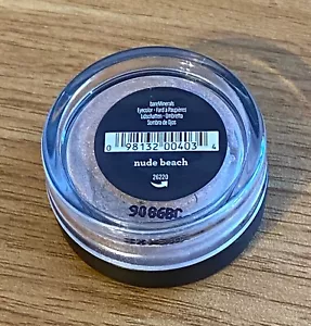bareMinerals Eye Shadow Color NUDE BEACH 26220 Loose Powder .01 oz .28g NEW - Picture 1 of 3