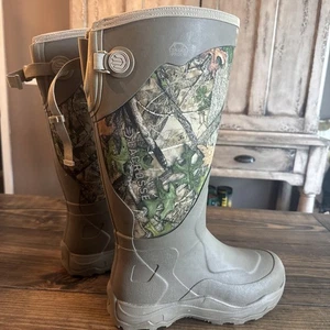 LACROSSE ALPHA AGILITY SNAKE BOOTS Waterproof HUNT Trutimber Camo Men’s Size 10 - Picture 1 of 7