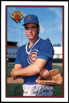 Kevin Coffman Chicago Cubs 1989 Bowman Baseball Card #282 - Image 1 of 2