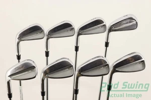 Titleist 2023 T150/T200 Combo Iron Set 4-PW AW Steel X-Stiff Left +1/2" - Picture 1 of 8