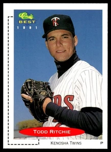 1991 Classic Best Todd Ritchie Kenosha Twins #319 - Picture 1 of 2