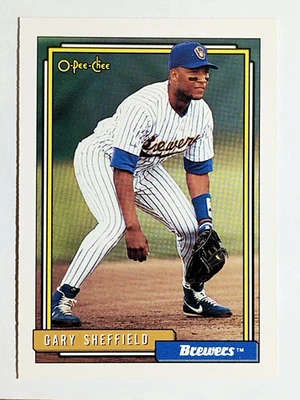 1992 O-Pee-Chee #695 Gary Sheffield - Image 1 of 2