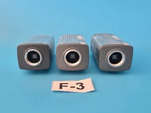 Lot of 3 Zamir ZR-103C B/W CCD Security Cameras – Industrial Vintage CCTV - Picture 1 of 9
