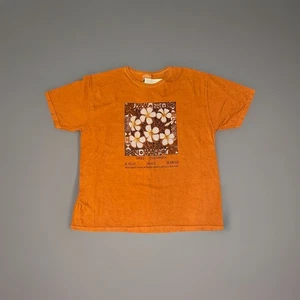 Vintage 90er Neu mit Etikett Deadstock Hawaiihemd rot Schmutz Plumeria Hanes Her Way XL USA - Bild 1 von 7