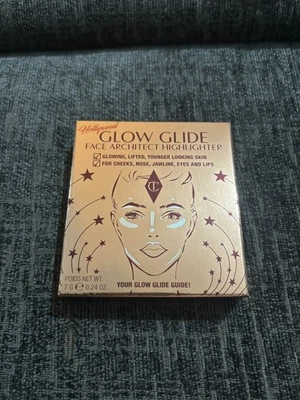 Charlotte Tilbury Glow Glide Face Architect Highlighter 7g Pillow Talk Glow  - Image 1 of 4