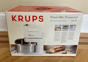 Vintage KRUPS PowerMix Prometal Model 613 - 3 velocità Turbo Pulse - NUOVO CON SCATOLA! - Foto 1 di 5