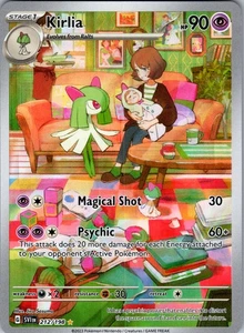 Kirlia Illustration Rare SV01: Scarlet & Violet Base Set 212/198 NM - Picture 1 of 2