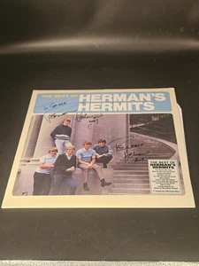 Herman's Hermits: The Best Of Herman's Hermits 12" 33 RPM LP Signed - Imagen 1 de 5