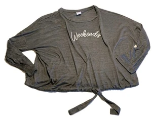 Super weiches graues neu mit Etikett XL Weekend Lounge Sweatshirt - Bild 1 von 6