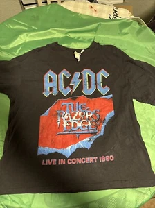 AC/DC original vintage Razors Edge Tour shirt 1990 - Picture 1 of 6