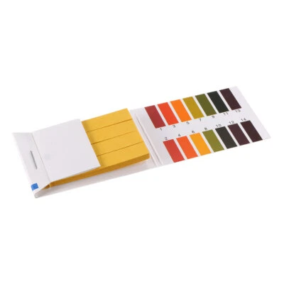UXCELL 80x PH Test Strip 1-14 Universal Indicator Paper Lab Litums Tester Alkaline Acid